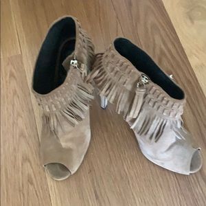 Rebecca minkoff fringe bootie